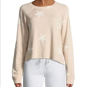 Monrow’s Oversized Star Cutoff Sweatshirt